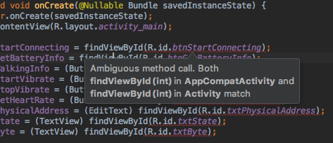 android-error-ambiguous